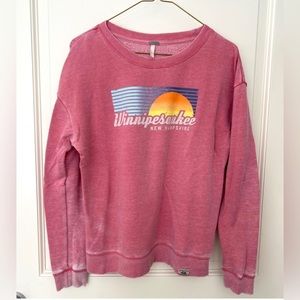 Techstyles sweatshirt Lake Winnipesaukee Girls sweatshirt size S